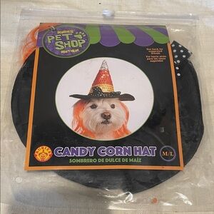 Rubie's Pet Shop Candy Corn Hat fits m/l dogs new